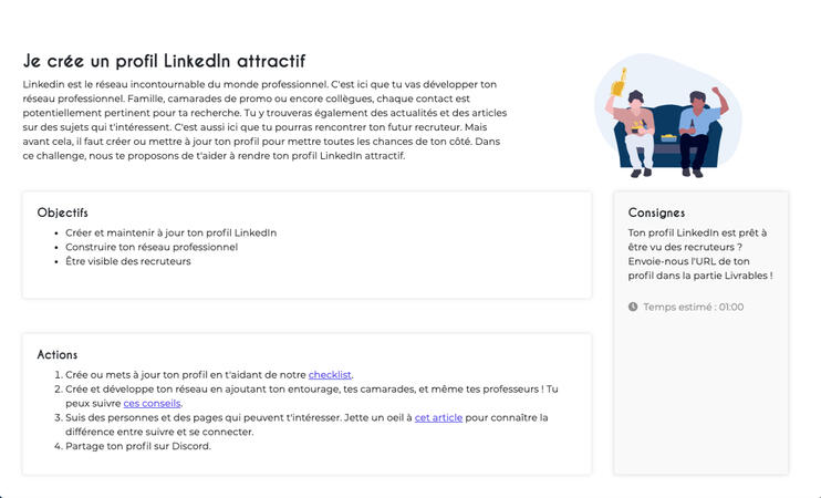 Mentor Goal : Micro-learning